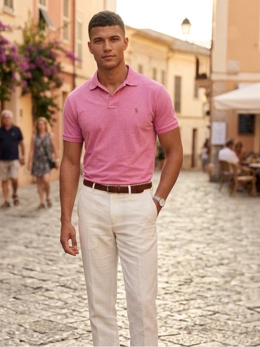 Polo Ralph Lauren Classic Fit Pink Short Sleeve Polo